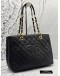 CHANEL GST GRAND SHOPPING TOTE BAG IN BLACK CAVIAR LEATHER