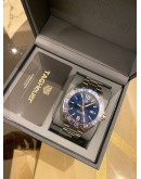 (LIKE NEW) 2017 TAG HEUER FORMULA 1 ORANGE HAND REF WAZ1010 BLUE DIAL 43MM QUARTZ WATCH -FULL SET-