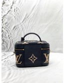 LOUIS VUITTON VANITY PM IN BICOLOUR MONOGRAM EMPREINTE LEATHER -FULL SET-