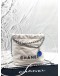 (LIKE NEW) MICROCHIP CHANEL 22 MINI SHOULDER BAG IN WHITE CALFSKIN LEATHER 