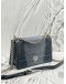 (LIKE NEW) CHRISTIAN DIOR DIORAMA FLAP SHOULDER BAG IN OMBRE BLUE LIZARD LEATHER