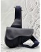 CHRISTIAN DIOR SADDLE CROSSBODY BAG IN DARK BLUE LEATHER