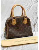 (LIKE NEW) LOUIS VUITTON MANHATTAN PM IN BROWN MONOGRAM CANVAS