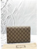 (LIKE NEW) GUCCI DIONYSUS SMALL CHAIN BAG IN BEIGE GG SUPREME CANVAS -FULL SET-