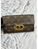 (LIKE NEW) LOUIS VUITTON ETOILE PORTEFEUILLE SARAH WALLET IN BROWN MONOGRAM CANVAS -FULL SET-