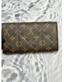 (LIKE NEW) LOUIS VUITTON ETOILE PORTEFEUILLE SARAH WALLET IN BROWN MONOGRAM CANVAS -FULL SET-
