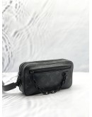 (PROMO) (LIKE NEW) LOUIS VUITTON POCHETTE VOLGA IN BLACK MONOGRAM ECLIPSE CANVAS
