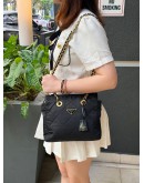 (LIKE NEW) PRADA RE-EDITION 1995 CHAINE RE-NYLON SHOULDER BAG IN BLACK NYLON