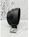 CHRISTIAN DIOR BELT SIZE 105 CM IN BLACK DIOR OBLIQUE GALAXY LEATHER 