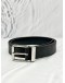 CHRISTIAN DIOR BELT SIZE 105 CM IN BLACK DIOR OBLIQUE GALAXY LEATHER 