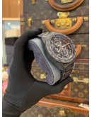 2019 TAG HEUER CARRERA CALIBRE HEUER 01 CHRONOGRAPH BLACK CERAMIC REF CAR2A91 SKELETON DIAL 45MM AUTOMATIC WATCH -FULL SET-