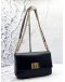 FURLA 1927 CROSSBODY BAG IN BLACK LEATHER