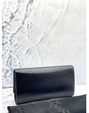 YSL SAINT LAURENT BELLE DE JOUR CLUTCH IN BLACK PATENT LEATHER
