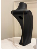 2018 VAN CLEEF & ARPELS VINTAGE ALHAMBRA PENDANT NECKLACE IN 18K 750 ROSE GOLD WITH WOOD MOTIF -FULL SET-