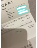 (UNUSED) 2022 BVLGARI B.ZERO1 NECKLACE IN 18K 750 ROSE GOLD WITH PAVE DIAMONDS -FULL SET-