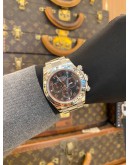 (UNUSED) ROLEX DAYTONA COSMOGRAPH 18K 750 WHITE GOLD REF 116509 SKY BLUE DIAL 40MM AUTOMATIC WATCH (2026 SERVICE) -FULL SET-