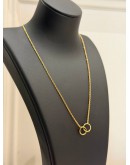 (UNUSED) 2022 CARTIER LOVE NECKLACE IN 18K 750 ROSE GOLD -FULL SET-