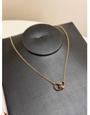 (UNUSED) 2022 CARTIER LOVE NECKLACE IN 18K 750 ROSE GOLD -FULL SET-
