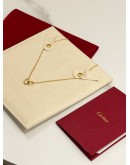 (UNUSED) 2022 CARTIER LOVE NECKLACE IN 18K 750 ROSE GOLD -FULL SET-