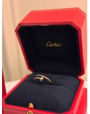 (LIKE NEW) 2023 CARTIER JUSTE UN CLOU RING SIZE 53 IN 18K 750 ROSE GOLD -FULL SET-