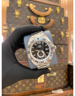 (UNUSED) 2022 TAG HEUER FORMULA 1 CALIBRE 6 REF WAZ2012 BLACK DIAL 43MM AUTOMATIC WATCH -FULL SET-