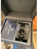 (UNUSED) 2017 TAG HEUER AQUARACER LADY DIAMOND BLACK CERAMIC REF WAY1397 BLACK DIAL 35MM QUARTZ WATCH -FULL SET-