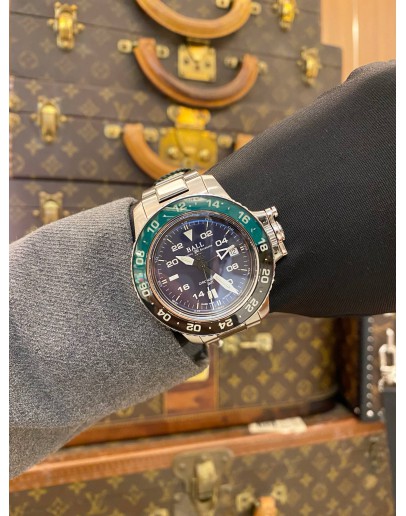 2024 BALL ENGINEER HYDROCARBON AEROGMT II REF DG2118C-S8C-BE DARK BLUE DIAL 40MM AUTOMATIC WATCH -FULL SET-