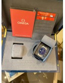 (UNUSED) 2017 OMEGA SPEEDMASTER PROFESSIONAL MOONWATCH GMT CHRONOGRAPH APOLLO 17 45TH ANNIVERSARY LIMITED EDITION REF 311.30.42.30.03.001 BLUE DIAL 42MM MANUAL WINDING WATCH -FULL SET-