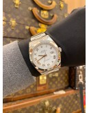 (UNUSED) 2025 ROLEX DATEJUST 41 REF 126300 WHITE ROMAN NUMERALS DIAL 41MM AUTOMATIC WATCH -FULL SET-