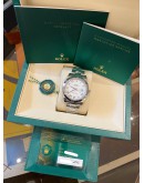 (UNUSED) 2025 ROLEX DATEJUST 41 REF 126300 WHITE ROMAN NUMERALS DIAL 41MM AUTOMATIC WATCH -FULL SET-