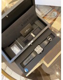 (LIKE NEW) 2023 BELL & ROSS BR 03-92 GREY LUM REF BR0392 GREY LUM DIAL 42MM AUTOMATIC WATCH -FULL SET-
