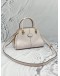 TOD’S SELLA MINI TOP HANDLE BAG IN LIGHT PINK LEATHER 