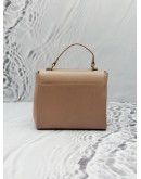 FURLA TOP HANDLE BAG IN BEIGE LEATHER 