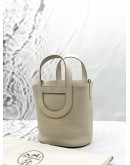 (UNUSED) 2024 HERMES IN THE LOOP 18 BAG IN BETON CLEMENCE LEATHER -FULL SET-