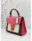COACH TABBY TOP HANDLE BAG 20 IN MULTICOLOR LEATHER 