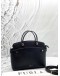 FURLA AGATA MEDIUM TOTE BAG IN BLACK LEATHER 