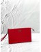 KATE SPADE CAMERON STREET ELIZA WRISTLET CLUTCH IN RED LEATHER 
