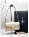 (LIKE NEW) COACH TABBY 20 SHOULDER BAG IN WHITE LEATHER -FULL SET-