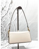 (LIKE NEW) COACH TABBY 20 SHOULDER BAG IN WHITE LEATHER -FULL SET-