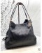 COACH MADISON PHOEBE SHOULDER BAG IN BLACK LEATHER