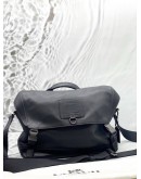 COACH RIVINGTON BIKE BAG IN BLACK LEATHER