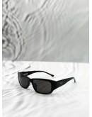 (RAYA PROMO) (LIKE NEW) BALENCIAGA BB0368SK RECTANGLE SUNGLASSES SIZE L IN BLACK -FULL SET-