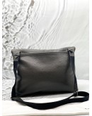 COACH CROSSBODY IN DARK GREY LEATHER 