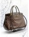 LOUIS VUITTON RIVOLI MM TOTE BAG IN BROWN DAMIER EBENE CANVAS