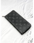 LOUIS VUITTON ZIPPY WALLET IN BLACK MONOGRAM ECLIPSE CANVAS -FULL SET-