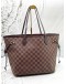 LOUIS VUITTON NEVERFULL MM IN BROWN DAMIER EBENE CANVAS