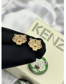 KENZO TIGER EARRINGS IN GOLD PLATED -FULL SET-