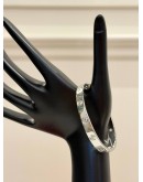 (UNUSED) 2020 CARTIER LOVE BRACELET SIZE 15 IN 18K 750 WHITE GOLD WITH DIAMONDS -FULL SET-