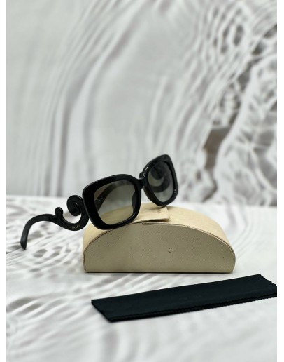 PRADA BAROQUE SUNGLASSES IN BLACK