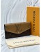 LOUIS VUITTON SARAH WALLET IN BROWN MONOGRAM REVERSE CANVAS -FULL SET- 